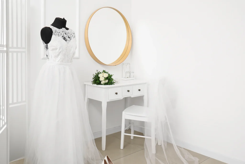 como combinar vestido de noiva e veu