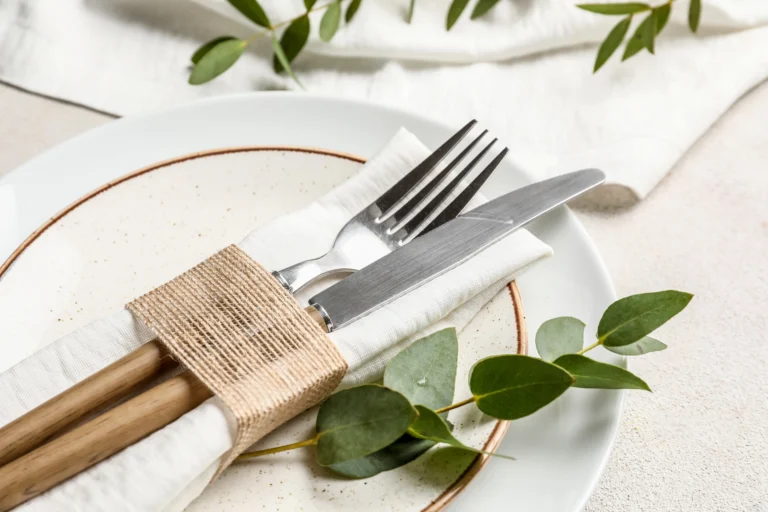 decoracao de mesa de convidados no casamento