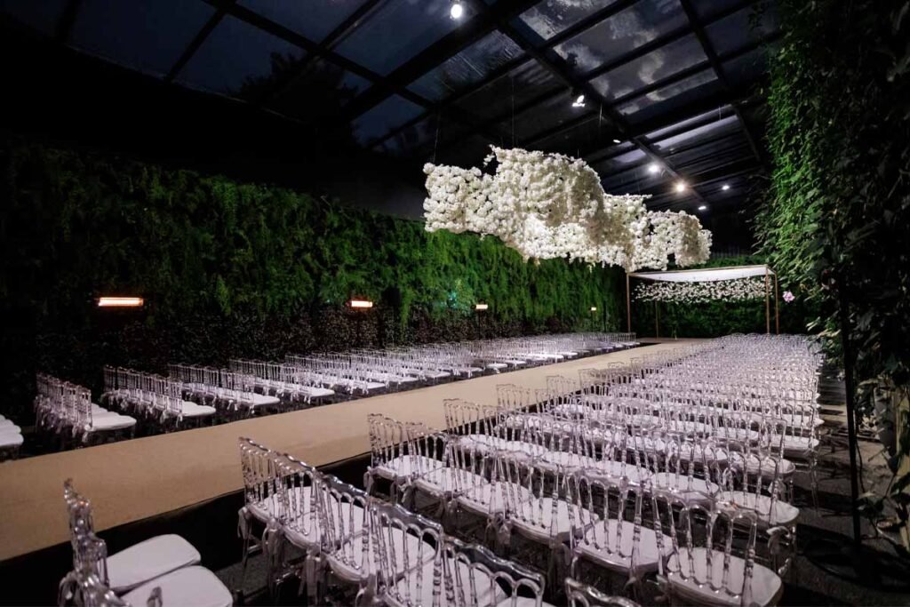 Visita técnica do espaço de casamento: sua missão de planejamento é estratégica